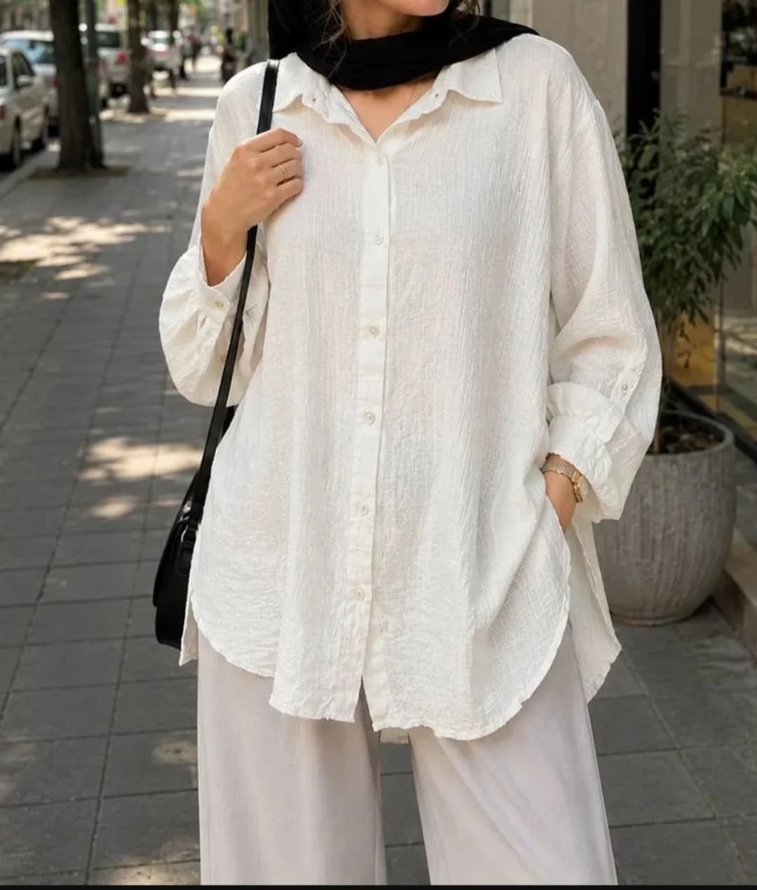 شومیز کنف پنبه